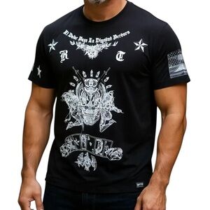 Givenchy Men’s Black Graphic T-Shirt